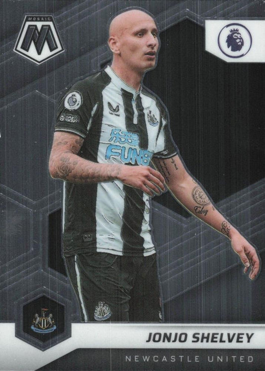 #188 Jonjo Shelvey - Newcastle United - 2021-22 Panini Mosaic Premier League Soccer