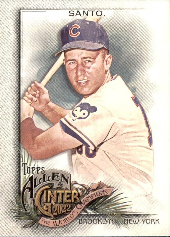 #188 Ron Santo - Chicago Cubs - 2022 Topps Allen & Ginter Baseball