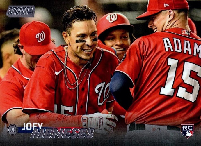 #188 Joey Meneses - Washington Nationals - 2023 Stadium Club Baseball