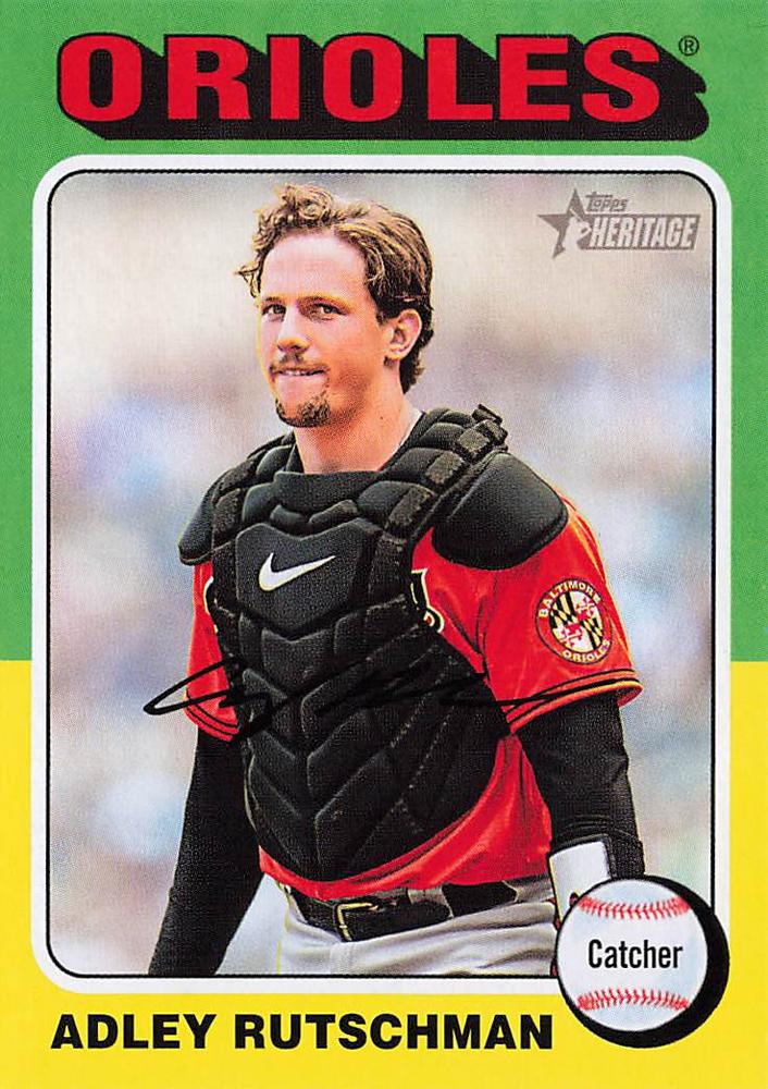 #188 Adley Rutschman - Baltimore Orioles - 2024 Topps Heritage Baseball