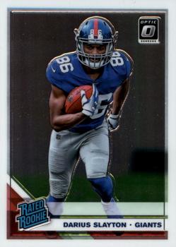 #188 Darius Slayton - New York Giants - 2019 Donruss Optic Football