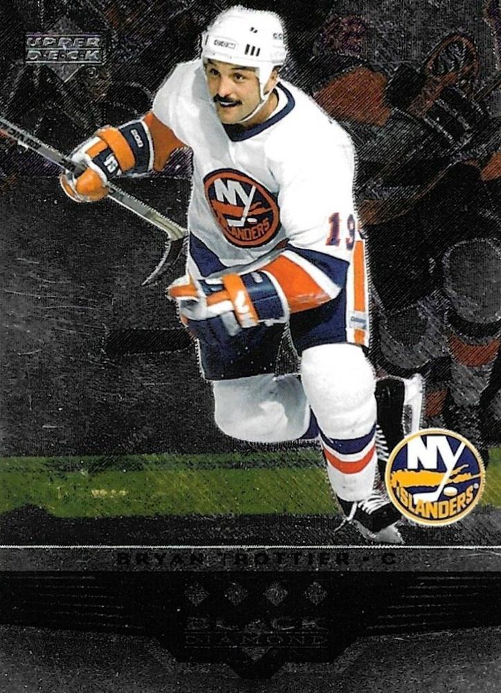 #188 Bryan Trottier - New York Islanders - 2005-06 Upper Deck Black Diamond Hockey