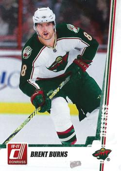 #188 Brent Burns - Minnesota Wild - 2010-11 Donruss Hockey