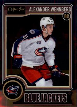 #188a Alexander Wennberg - Columbus Blue Jackets - 2014-15 O-Pee-Chee Platinum Hockey