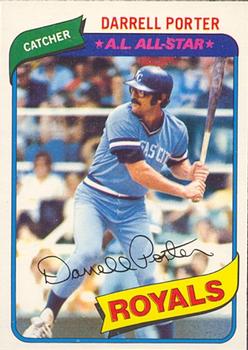 #188 Darrell Porter - Kansas City Royals - 1980 O-Pee-Chee Baseball