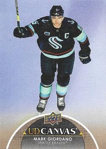 #C188 Mark Giordano - Seattle Kraken - 2021-22 Upper Deck - UD Canvas Hockey