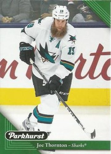 #188 Joe Thornton - San Jose Sharks - 2017-18 Parkhurst Hockey