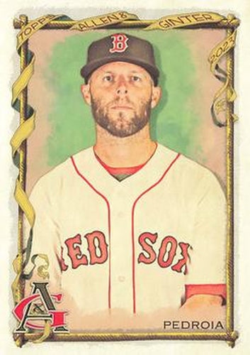#188 Dustin Pedroia - Boston Red Sox - 2023 Topps Allen & Ginter Baseball