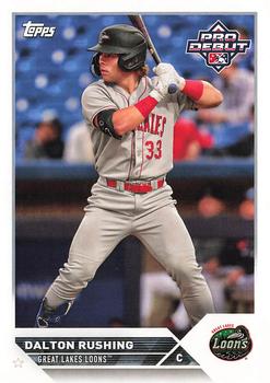 #PD-188 Dalton Rushing - Great Lakes Loons - 2023 Topps Pro Debut Baseball