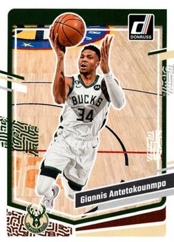 #188 Giannis Antetokounmpo - Milwaukee Bucks - 2023-24 Donruss Basketball