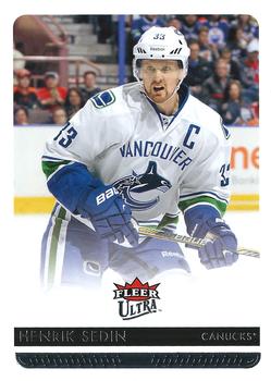 #188 Henrik Sedin - Vancouver Canucks - 2014-15 Ultra Hockey