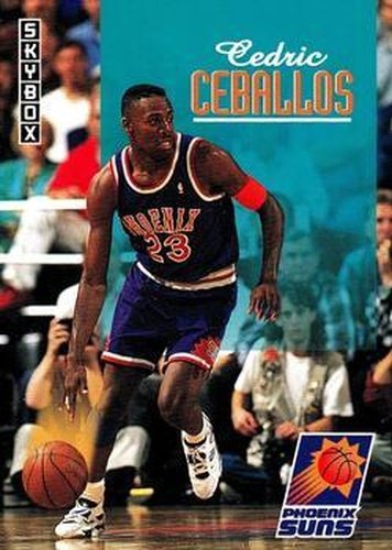 #188 Cedric Ceballos - Phoenix Suns - 1992-93 SkyBox Basketball