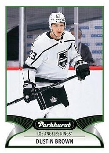 #188 Dustin Brown - Los Angeles Kings - 2021-22 Parkhurst Hockey
