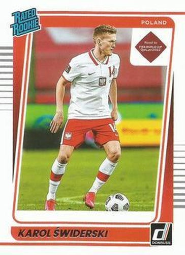 #188 Karol Swiderski - Poland - 2021-22 Donruss Road to FIFA World Cup Qatar 2022 Soccer