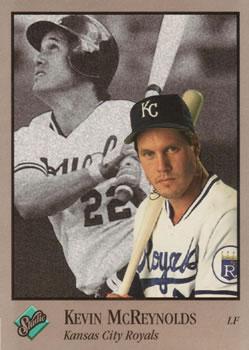 #188 Kevin McReynolds - Kansas City Royals - 1992 Studio Baseball