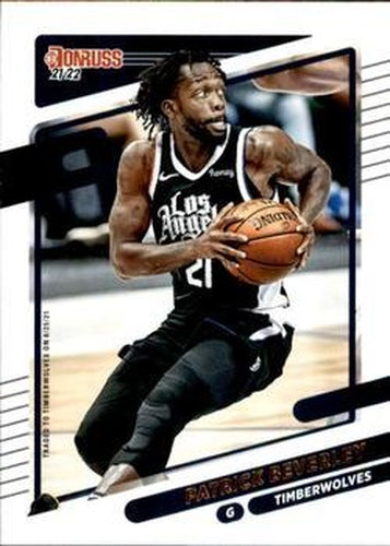 #188 Patrick Beverley - Minnesota Timberwolves - 2021-22 Donruss Basketball