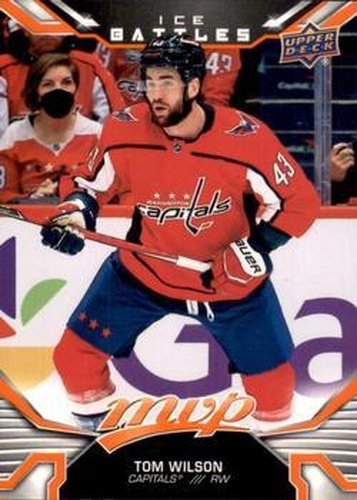 #188 Tom Wilson - Washington Capitals - 2022-23 Upper Deck MVP - Ice Battles Hockey