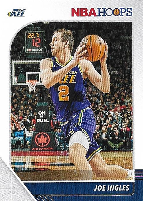 #188 Joe Ingles - Utah Jazz - 2019-20 Hoops Basketball