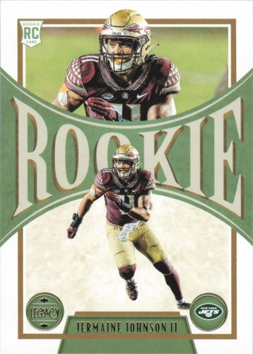 #188 Jermaine Johnson II - New York Jets - 2022 Panini Legacy Football