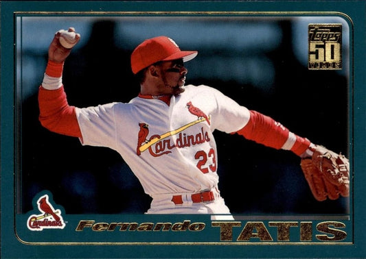 #188 Fernando Tatis - St. Louis Cardinals - 2001 Topps Baseball