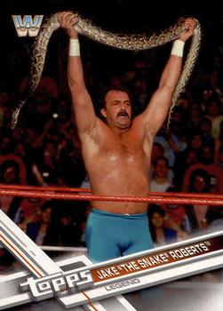 #188 Jake "The Snake" Roberts - 2017 Topps WWE Then Now Forever Wrestling
