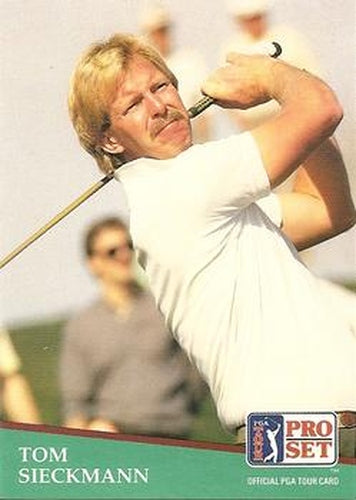 #188 Tom Sieckmann - 1991 Pro Set PGA Tour Golf
