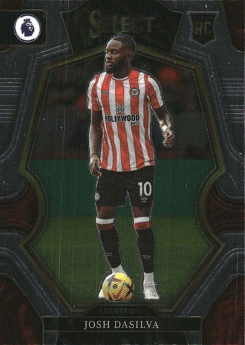 #188 Josh Dasilva - Brentford - 2022-23 Panini Select Premier League Soccer