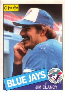 #188 Jim Clancy - Toronto Blue Jays - 1985 O-Pee-Chee Baseball
