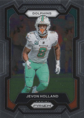 #188 Jevon Holland - Miami Dolphins - 2023 Panini Prizm Football