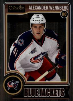 #188b Alexander Wennberg - Columbus Blue Jackets - 2014-15 O-Pee-Chee Platinum Hockey