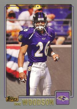 #189 Rod Woodson - Baltimore Ravens - 2001 Topps Football