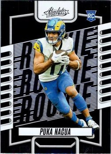 #189 Puka Nacua - Los Angeles Rams - 2023 Panini Absolute Football