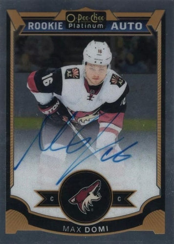 #189 Max Domi - Arizona Coyotes - 2015-16 O-Pee-Chee Platinum Hockey