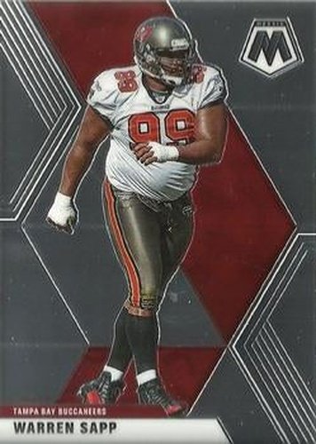 #189 Warren Sapp - Tampa Bay Buccaneers - 2020 Panini Mosaic Football
