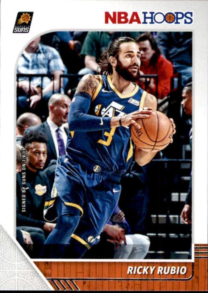#189 Ricky Rubio - Phoenix Suns - 2019-20 Hoops Basketball