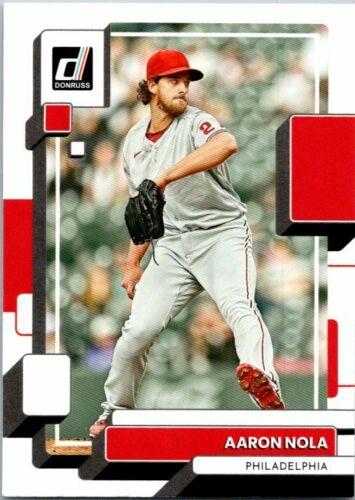 #189 Aaron Nola - Philadelphia Phillies - 2022 Donruss Baseball