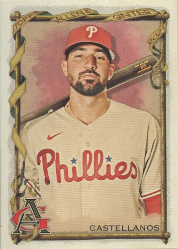 #189 Nick Castellanos - Philadelphia Phillies - 2023 Topps Allen & Ginter Baseball