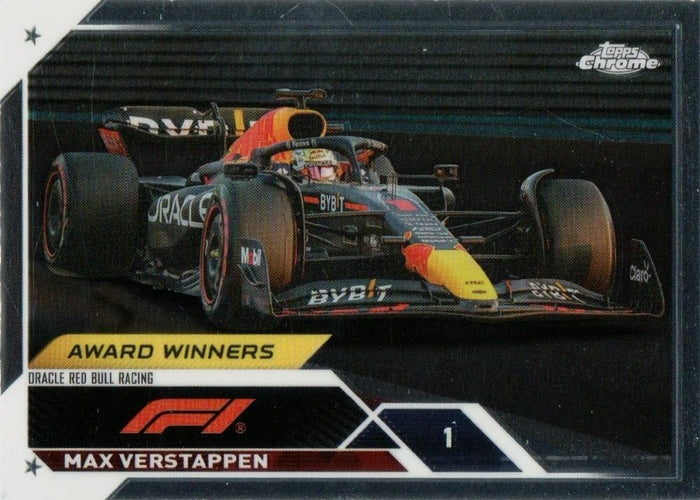 #189 Max Verstappen - Oracle Red Bull Racing - 2023 Topps Chrome Formula 1 Racing