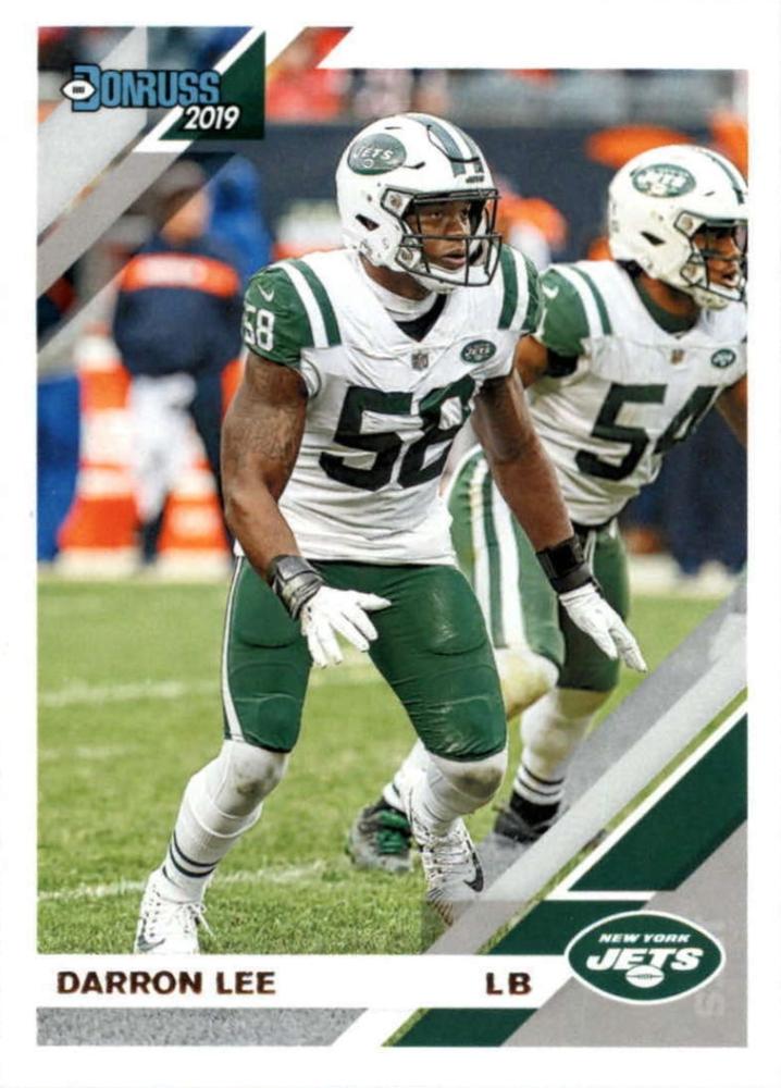 #189 Darron Lee - New York Jets - 2019 Donruss Football