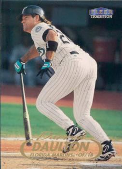 #189 Darren Daulton - Florida Marlins - 1998 Fleer Tradition Baseball