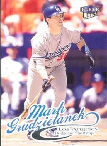 #189 Mark Grudzielanek - Los Angeles Dodgers - 1999 Ultra Baseball
