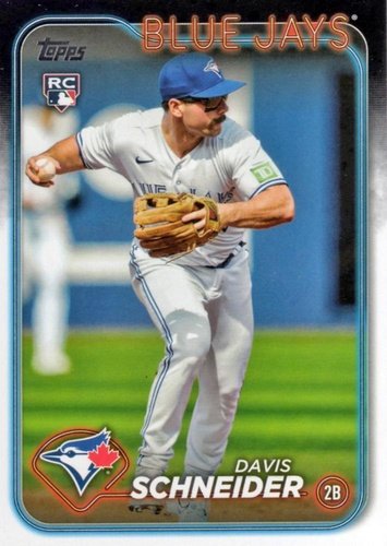 #189 Davis Schneider - Toronto Blue Jays - 2024 Topps Baseball