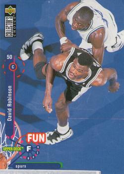 #189 David Robinson - San Antonio Spurs - 1995-96 Collector's Choice Basketball
