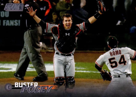 #189 Buster Posey - San Francisco Giants - 2023 Stadium Club Baseball
