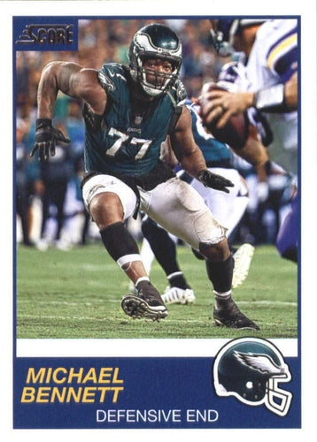 #189 Michael Bennett - Philadelphia Eagles - 2019 Score Football