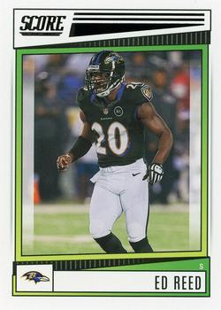 #189 Ed Reed - Baltimore Ravens - 2022 Score Football