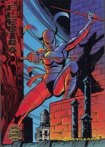 #189 Elektra - 1994 Fleer Marvel Universe
