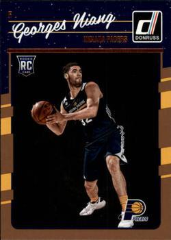 #189 Georges Niang - Indiana Pacers - 2016-17 Donruss Basketball