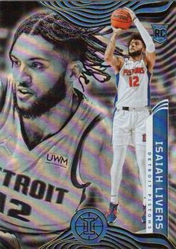 #189 Isaiah Livers - Detroit Pistons - 2021-22 Panini Illusions Basketball