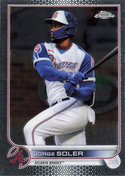 #189 Jorge Soler - Atlanta Braves - 2022 Topps Chrome Baseball